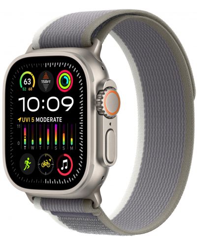 Смарт часовник Apple - Watch Ultra 2 Cell, 49mm, 1.92", S/M, Grey Trail - 2