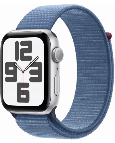 Смарт часовник Apple - Watch SE2 v2, 44mm, Winter Blue Loop - 2