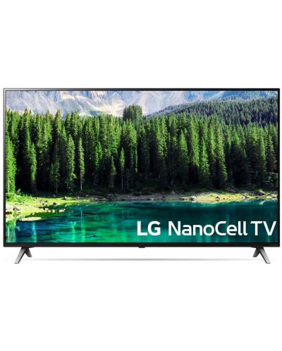 Смарт Телевизор LG 49SM8500 - 49", 4K, Nano Cell, Edge LED, черен - 1