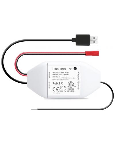 Смарт сензор Meross - MSG100HK, гаражна врата, бял - 1