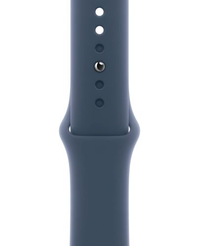 Смарт часовник Apple - Watch S9, 41mm, 1.69'', M/L, Storm Blue Sport - 6