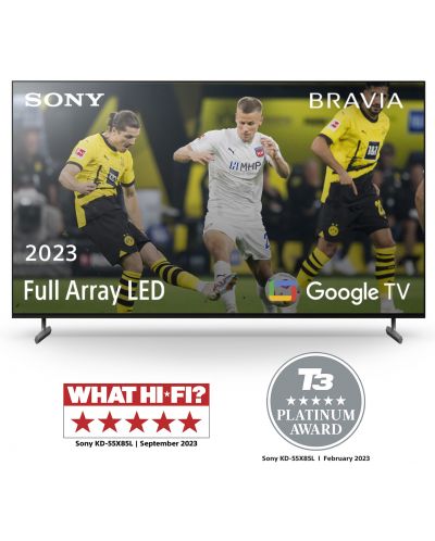 Смарт телевизор Sony - BRAVIA KD-55X85L, 55'', DLED, 4K, черен - 3
