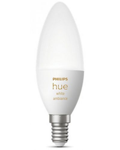 Смарт крушка Philips - Hue, 5.2W, E14, B39, dimmer - 3