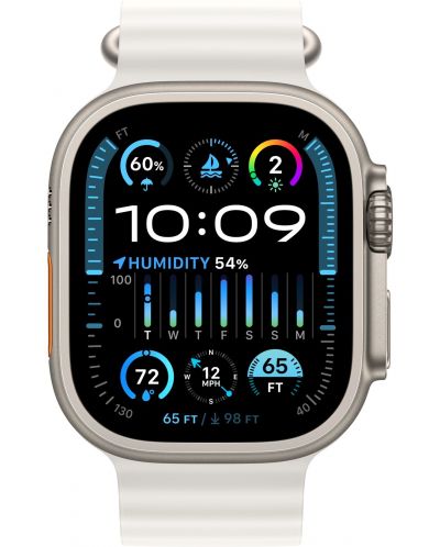 Смарт часовник Apple - Watch Ultra 2 Cell, 49mm, 1.92", White Ocean - 1