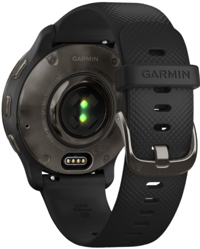 Смарт часовник Garmin - Venu 2 Plus, 43mm, Black - 4