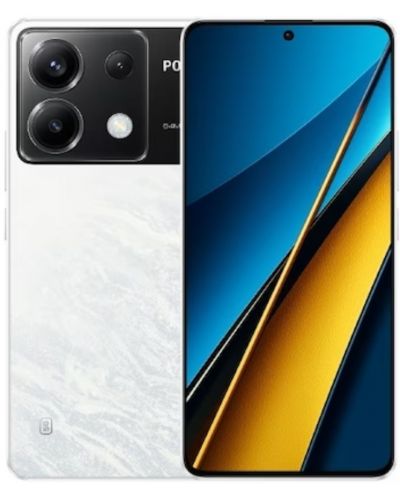 Смартфон Poco - X6, 5G, 6.67'', 8GB/256GB, бял - 1