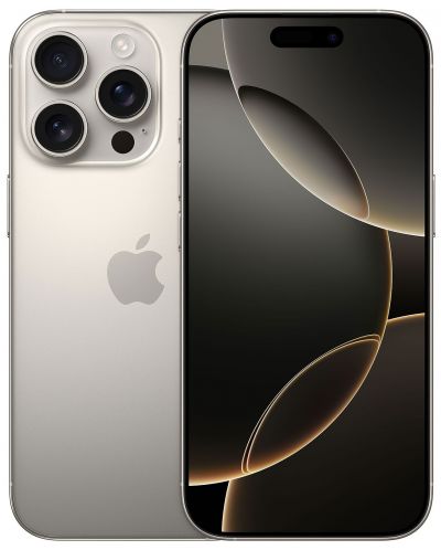 Смартфон Apple - iPhone 16 Pro, 6.3'', 8GB/512GB, Natural Titanium - 1