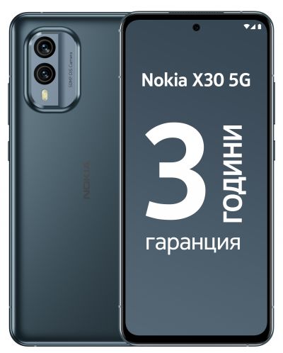 Смартфон Nokia - X30 5G, 6.43'', 8/256GB, Blue - 1