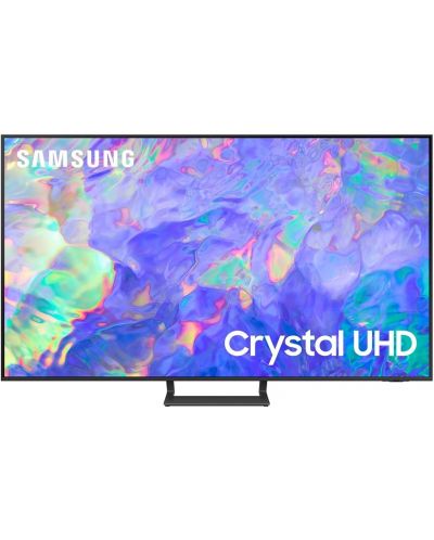Смарт телевизор Samsung - 55CU8572, 55", LED, 4K, тъмносив - 1