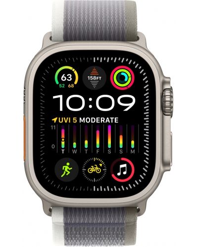 Смарт часовник Apple - Watch Ultra 2 Cell, 49mm, 1.92", S/M, Grey Trail - 1