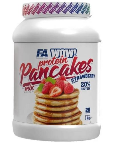 WOW! Protein Pancakes, ягода, 1 kg, FA Nutrition - 1