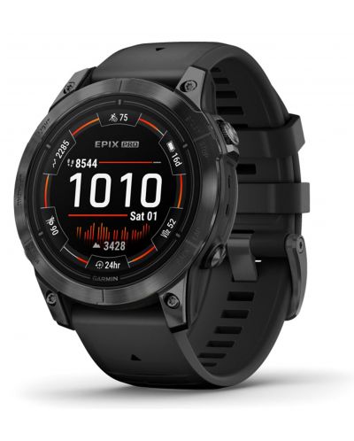 Смарт часовник Garmin - epix Pro Gen 2, 47mm, 1.3'', сив/черен - 6