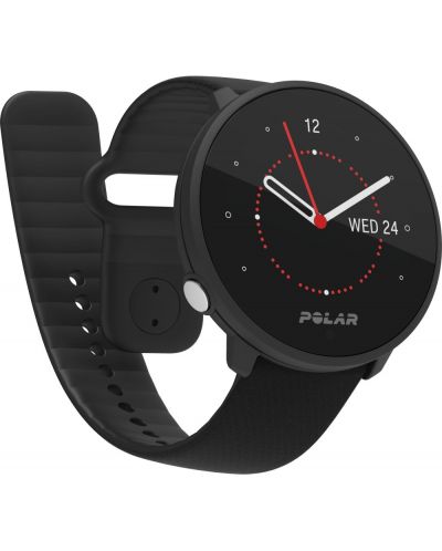 Смарт часовник Polar - Unite S-L, черен с черна каишка - 4
