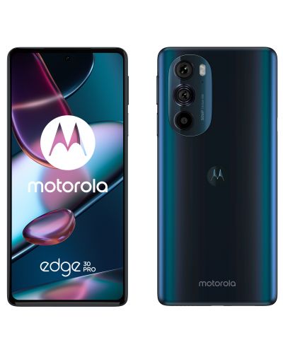 Смартфон Motorola - Edge 30 Pro, 6.7'', 12/256GB, син - 1