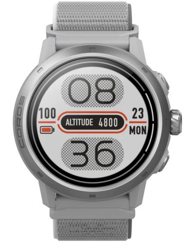 Смарт часовник Coros - Apex 2 Pro, 46mm, 1.3'', сив - 2