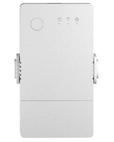 Смарт ключ Sonoff - THR320, Wi-Fi, 20A, бял - 3