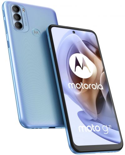 Смартфон Motorola - Moto G31, 6.4'', 4/64GB, син - 2