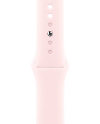 Смарт часовник Apple - Watch S9, 41mm, 1.69'', M/L, Light Pink Sport - 6