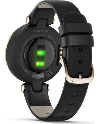 Смарт часовник Garmin - Lily Classic, 34mm, 0.84", златист/черен - 6