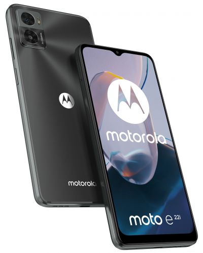 Смартфон Motorola - Moto E22i, 6.5", 2/32GB, Graphite Grey - 1