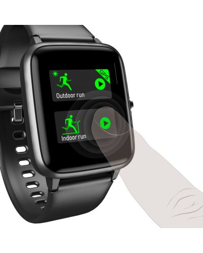 Смарт часовник HAMA - Fit Watch 5910, 1.3" LCD тъч, GPS, черен - 2