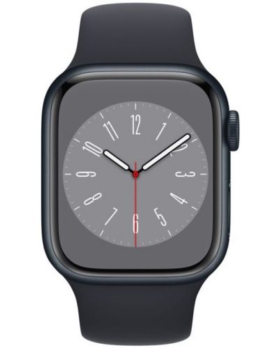 Смарт часовник Apple - Watch S8, Cellular, 45mm, Midnight - 2