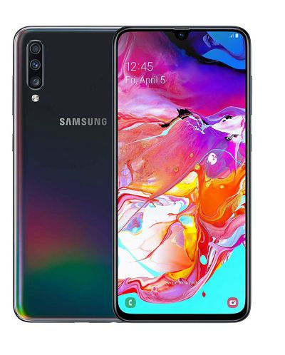 Смартфон Samsung Galaxy A70 - 6.7, 128GB, черен - 2