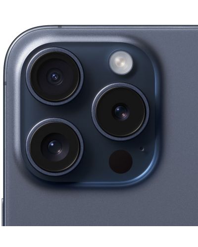 Смартфон Apple - iPhone 15 Pro, 6.1'', 256GB, Blue Titanium - 5