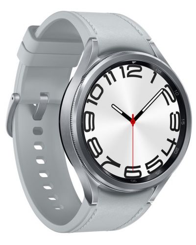 Смарт часовник Samsung - Galaxy Watch6 Classic, BT, 47mm, сребрист - 1