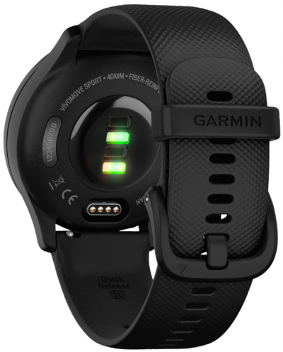 Смарт часовник Garmin - Vivomove sport, 40mm, Black - 4