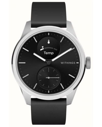 Смарт часовник Withings - Scanwatch 2, 42mm, черен - 2