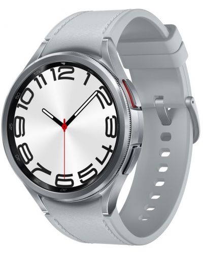 Смарт часовник Samsung - Galaxy Watch6 Classic, LTE, 47mm, Silver - 1