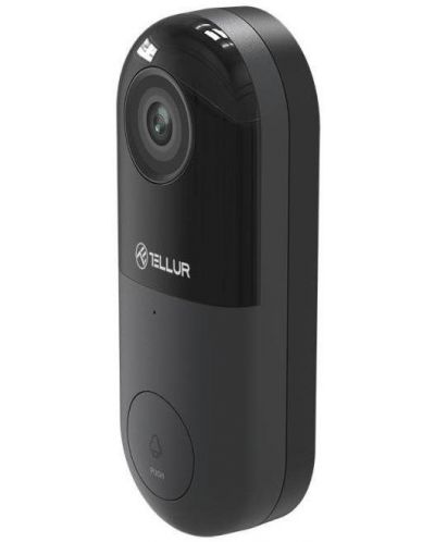 Смарт звънец Tellur - 1080P, FHD, черен - 3