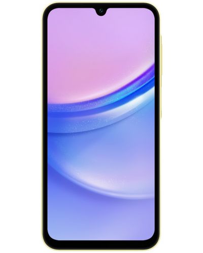 Смартфон Samsung - Galaxy A15, 6.5'', 4GB/128GB, жълт - 2