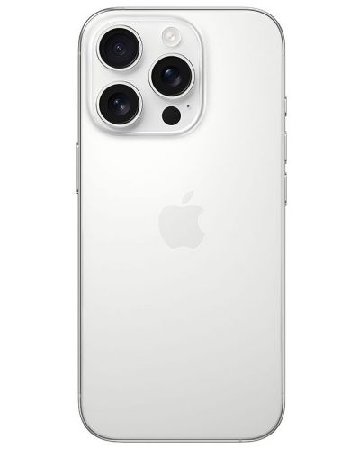 Смартфон Apple - iPhone 16 Pro, 6.3'', 8GB/1TB, White Titanium - 3