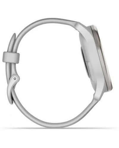 Смарт часовник Garmin - vivomove Trend, 40mm, 1.01'', Mist Grey Silicone - 5