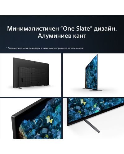 Смарт телевизор Sony - XR65A80LAEP, 65'', OLED, 4K, черен - 9