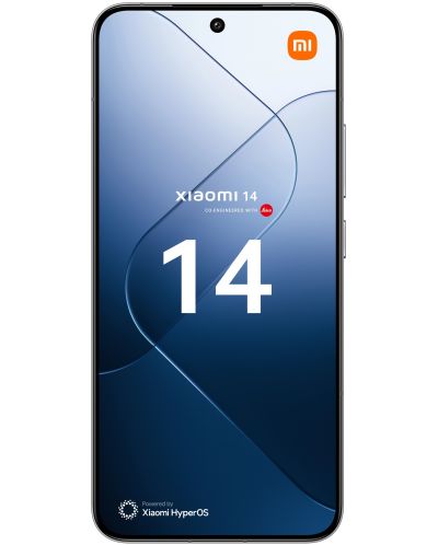 Смартфон Xiaomi 14, 12GB/512GB, White + Смарт гривна Xiaomi Mi Band 8, Graphite - 2