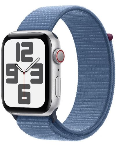 Смарт часовник Apple - Watch SE2 v2 Cellular, 44mm, Blue Loop - 1