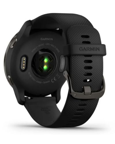 Смарт часовник Garmin - Venu 2, 45mm, Black/Slate - 5