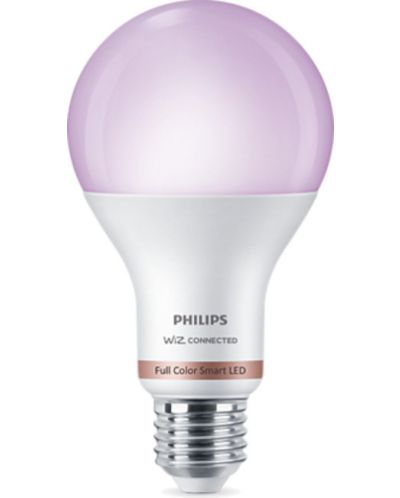 Смарт крушка Philips -  Smart с WiZ Led, 13W, E27, A60, RGB, dimmer - 1