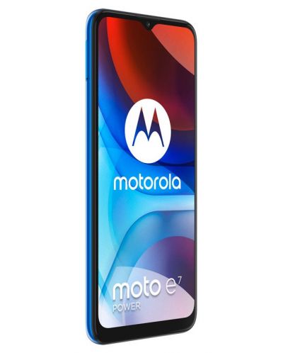 Смартфон Motorola - Moto E7 Power, 6.5, 4/64GB, син - 4