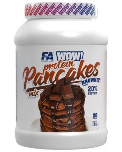WOW! Protein Pancakes, брауни, 1 kg, FA Nutrition - 1