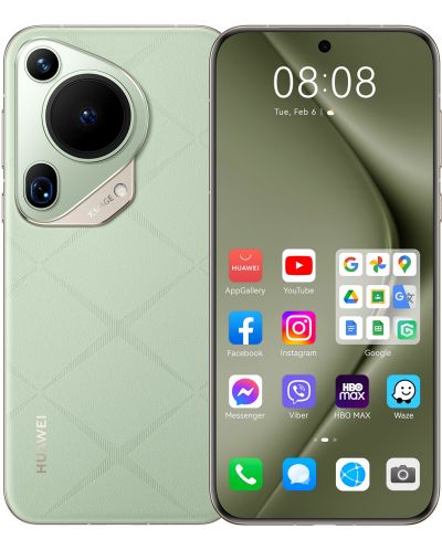 Смартфон Huawei - Pura 70 Ultra, 6.8'', 16GB/512GB, зелен + Watch Fit 3, 1.82'', Green - 2