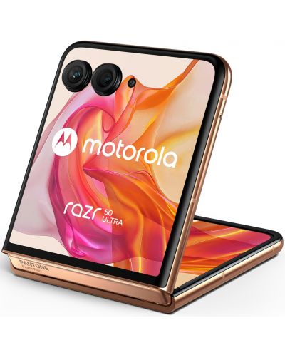 Смартфон Motorola - Razr 50 Ultra, 6.9'', 12GB/512GB, Peach Fuzz - 8