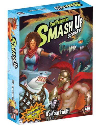 Настолна игра за двама Smash Up: It's Your Fault! - Семейна