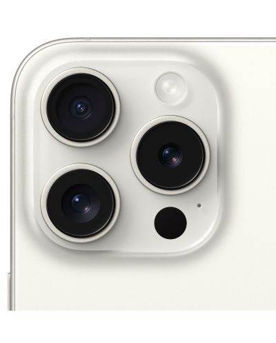 Смартфон Apple - iPhone 15 Pro, 6.1'', 128GB, White Titanium - 5