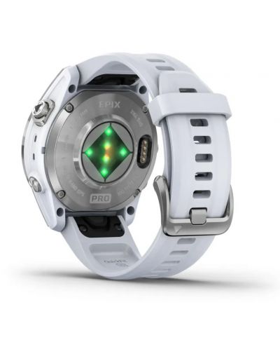 Смарт часовник Garmin - epix Pro Gen 2, 42mm, 1.2'', сив/бял - 8