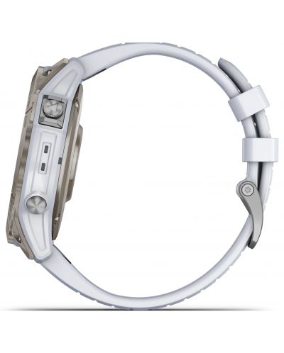 Смарт часовник Garmin - epix Pro Gen 2 Sapphire, 51mm, сребрист/бял - 10