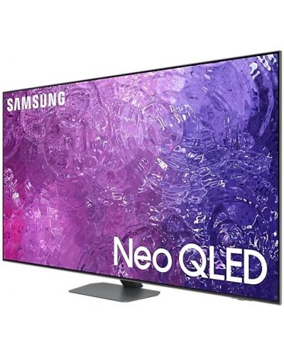 Смарт телевизор Samsung - Neo 65QN90C, 65", QLED, 4K, сребрист - 2